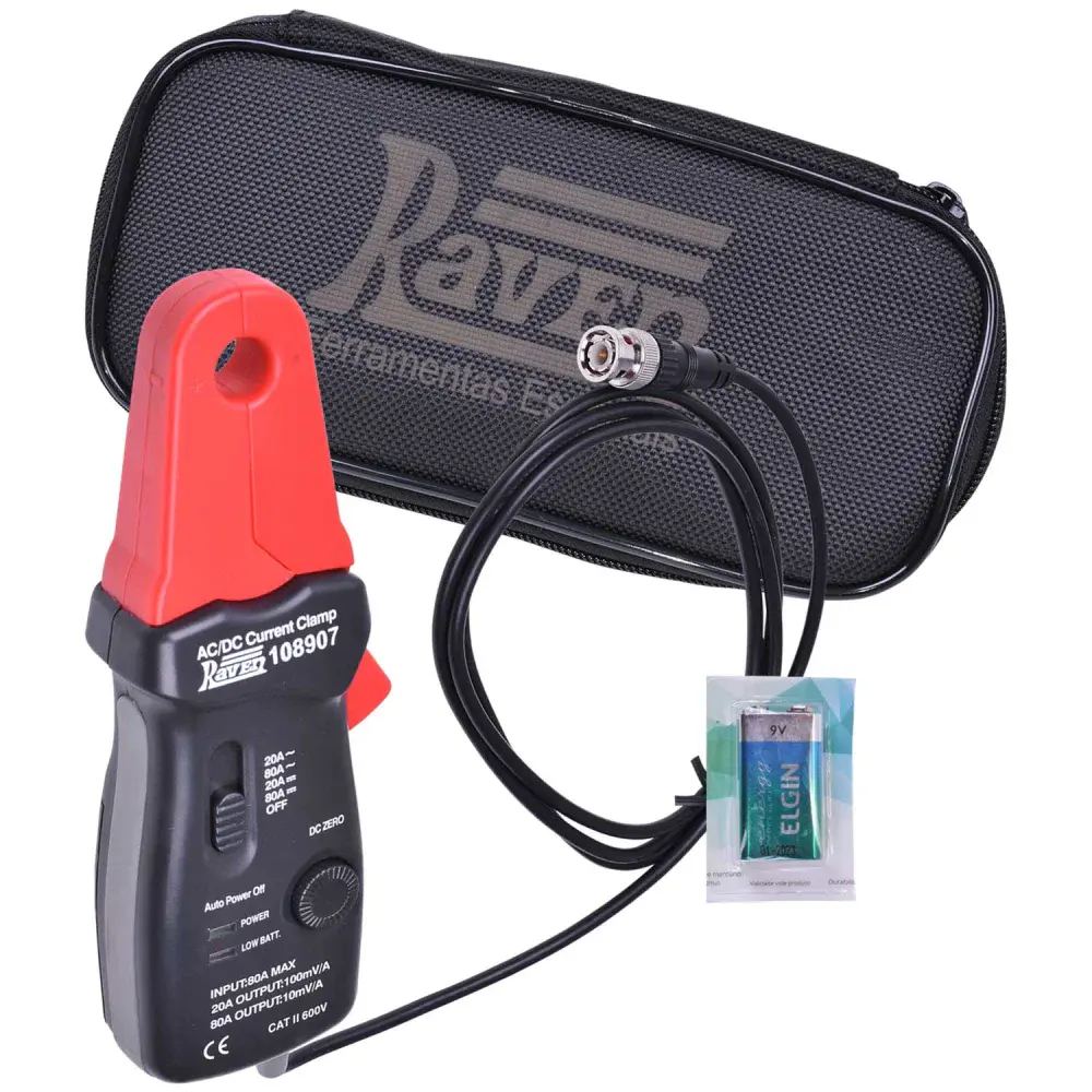 Pinça amperimétrica acessória do scanner 3 scope Raven — fotografia de referência
