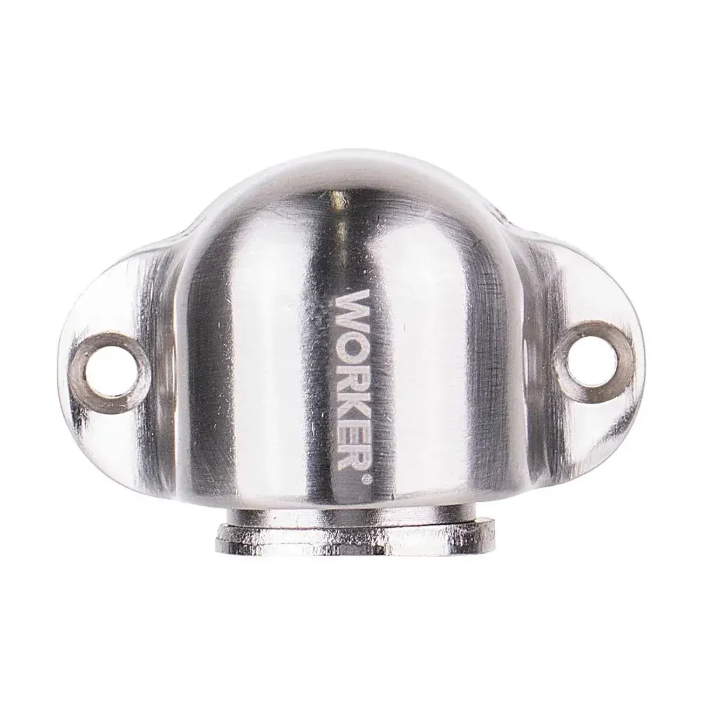 Fixador de porta magnético tipo montado no chão curvado Worker — fotografia 5