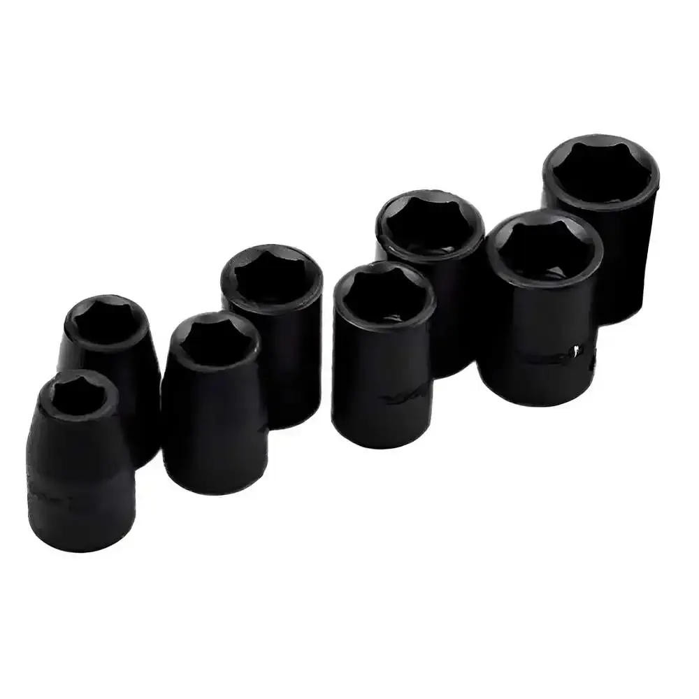 Jogo de soquetes de impacto 3/4 POL de 26 à 38 MM com 8 peças IS 6003 Puma — fotografia 3