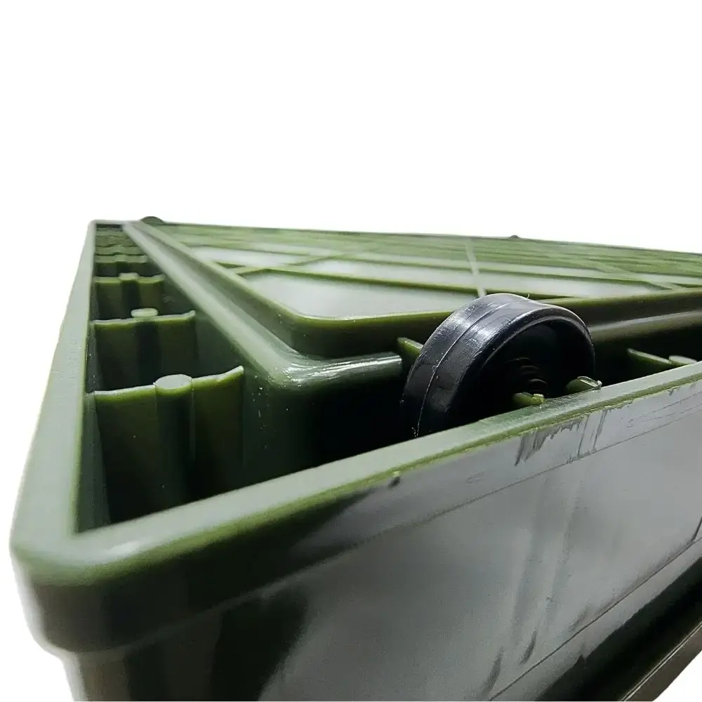 Caixa dobrável organizadora de armazenamento acampamento camping pesca carro 30L Zelt — fotografia 5