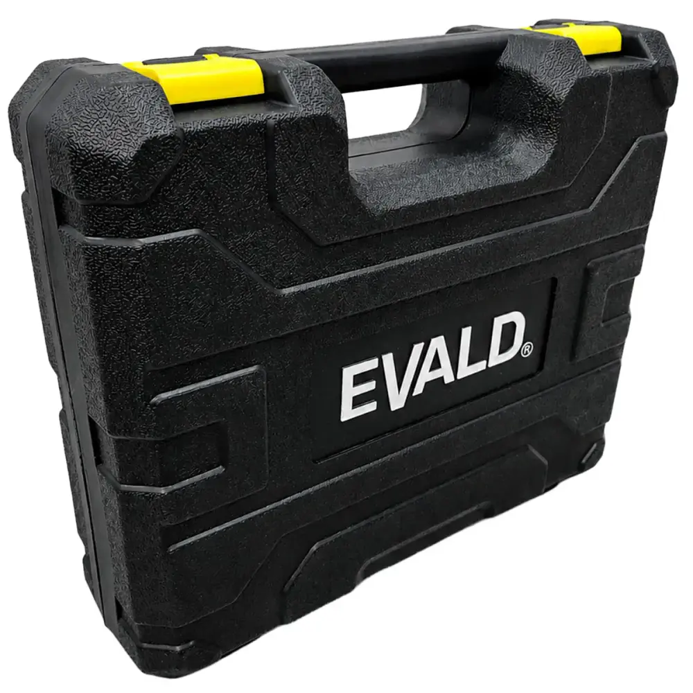 Parafusadeira furadeira de impacto 20V PFE-20EVS com maleta 2 baterias e kit Evald Bivolt — fotografia 9