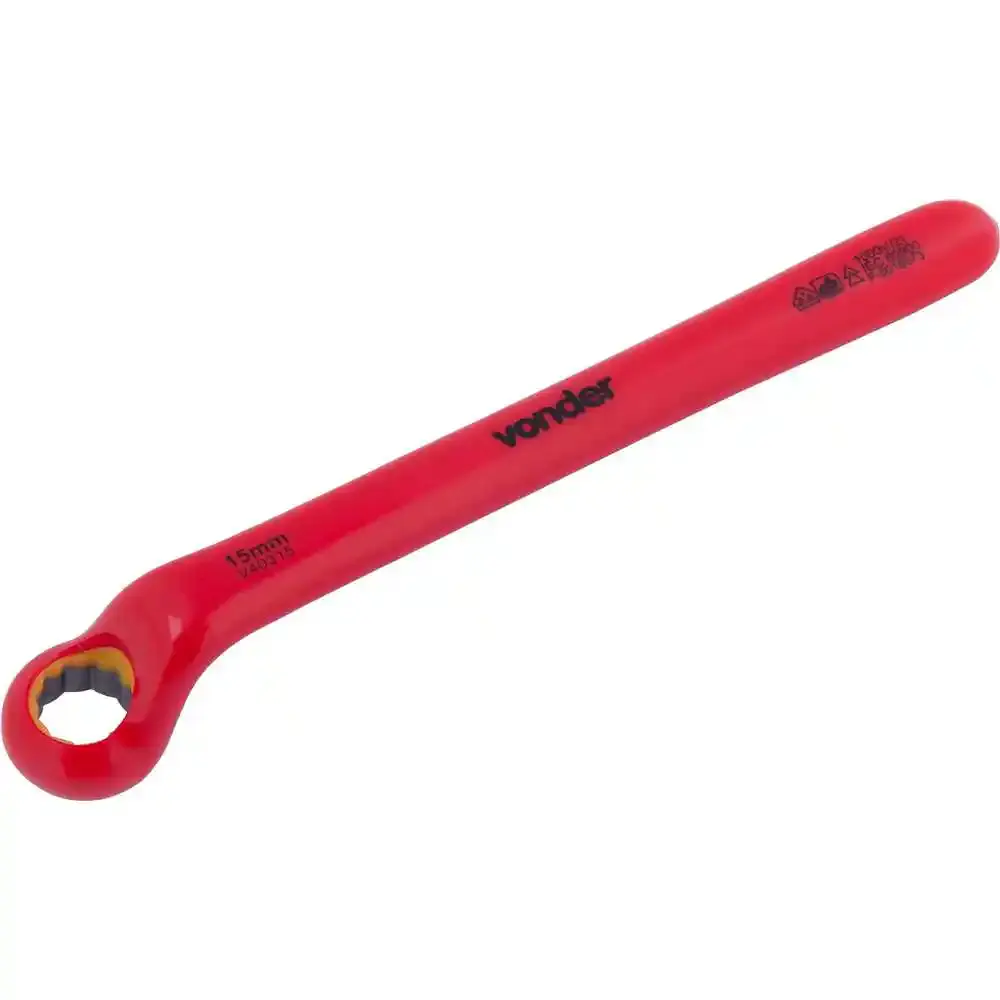 Chave estrela 15MM isolada IEC609 Vonder — fotografia de referência