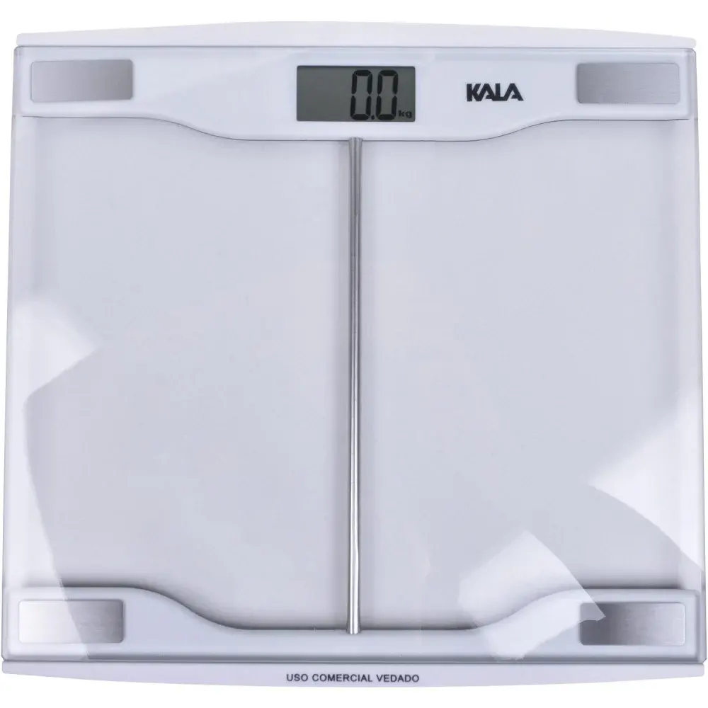 Balança para banheiro digital de vidro 150KG Kala
