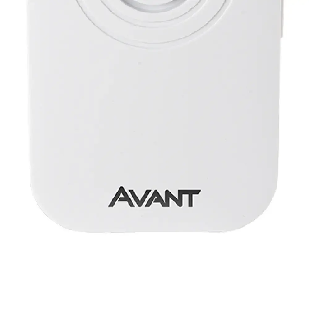 Campainha digital de tomada sem fio bivolt branco Avant — fotografia 5