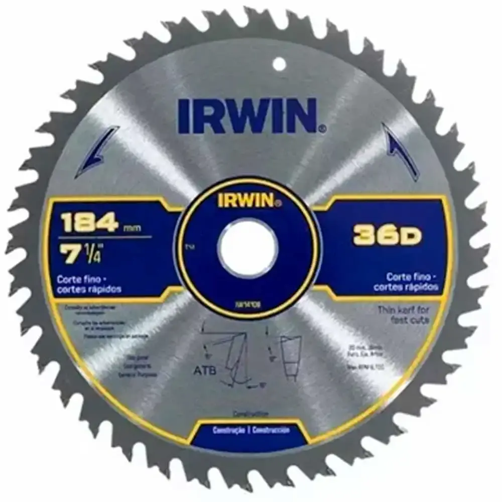 Disco De Serra Circular Widia 7.1/4 Pol x 36 IW14108 IRWIN
