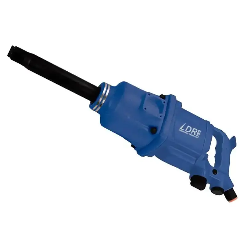 Chave de impacto pneumática longa 1 POL 320 kgfm PRO-190 LDR2 Lrd2 — fotografia 2