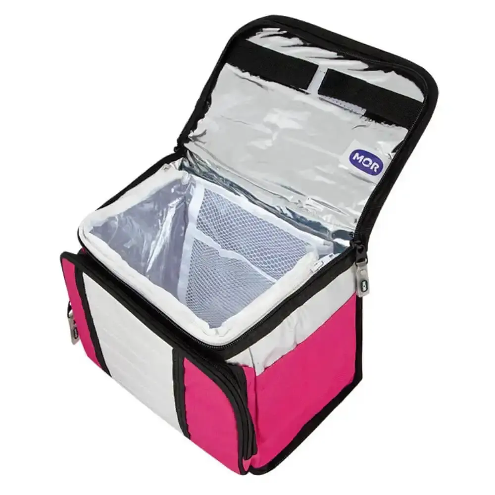 Bolsa térmica ice cooler 7,5 litros rosa 003629 Mor — fotografia 6