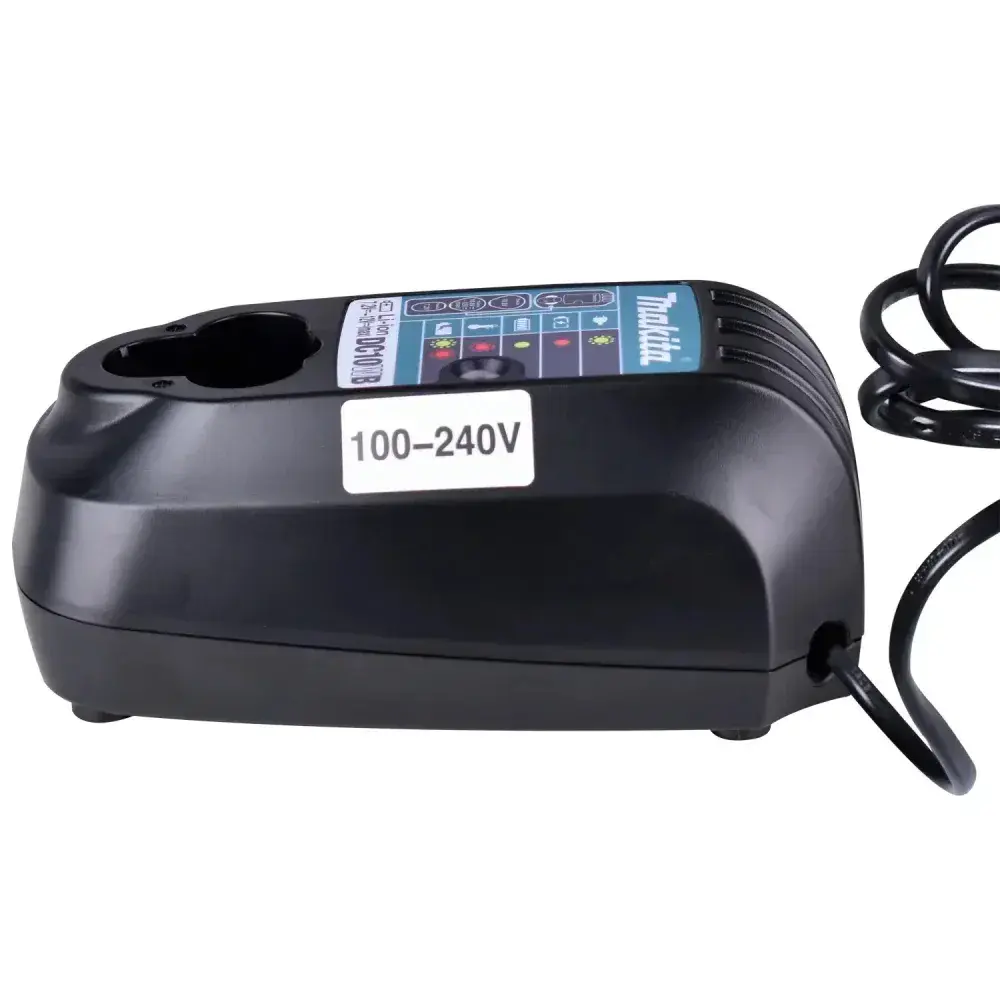 Carregador de bateria ion de lítio 12V bivolt da Makita — fotografia 7