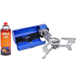 Fogareiro portátil slim acendedor automático com gás 227GR Kala — fotografia 2