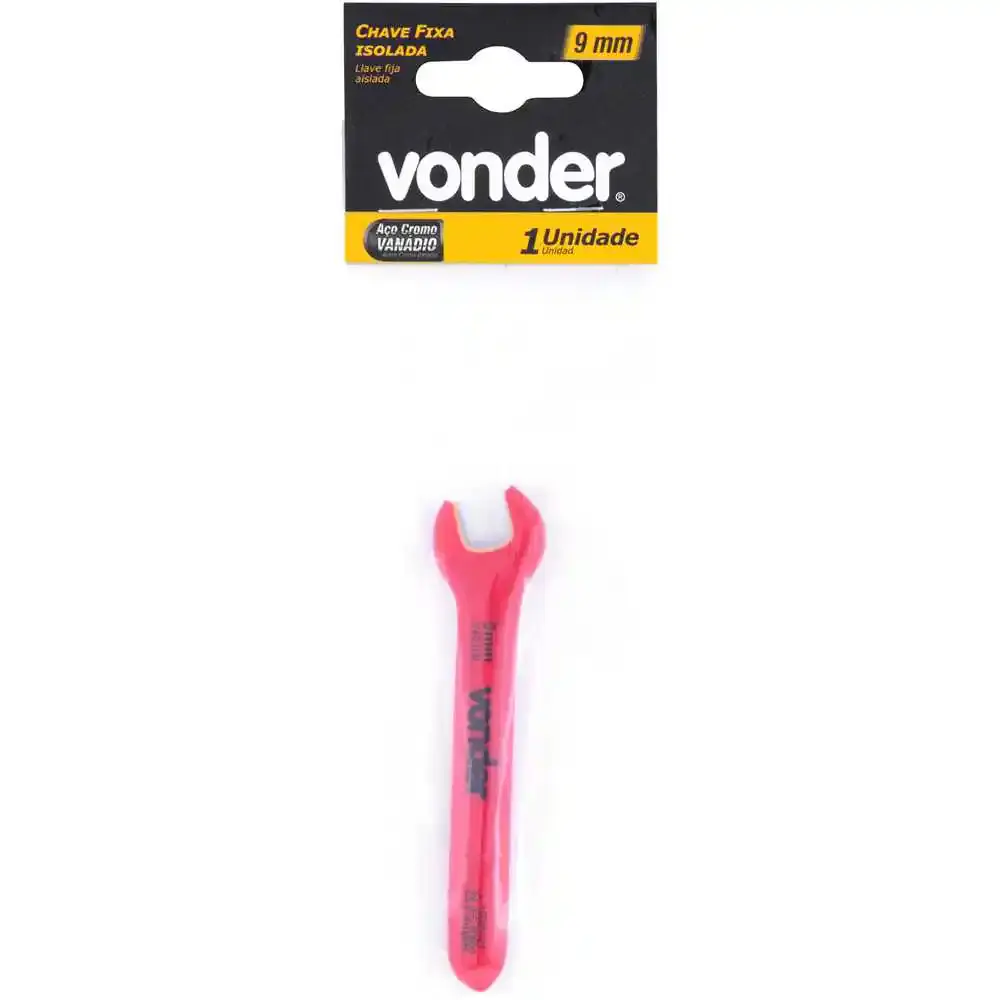 Chave fixa 09MM isolada IEC60900 Vonder — fotografia 3