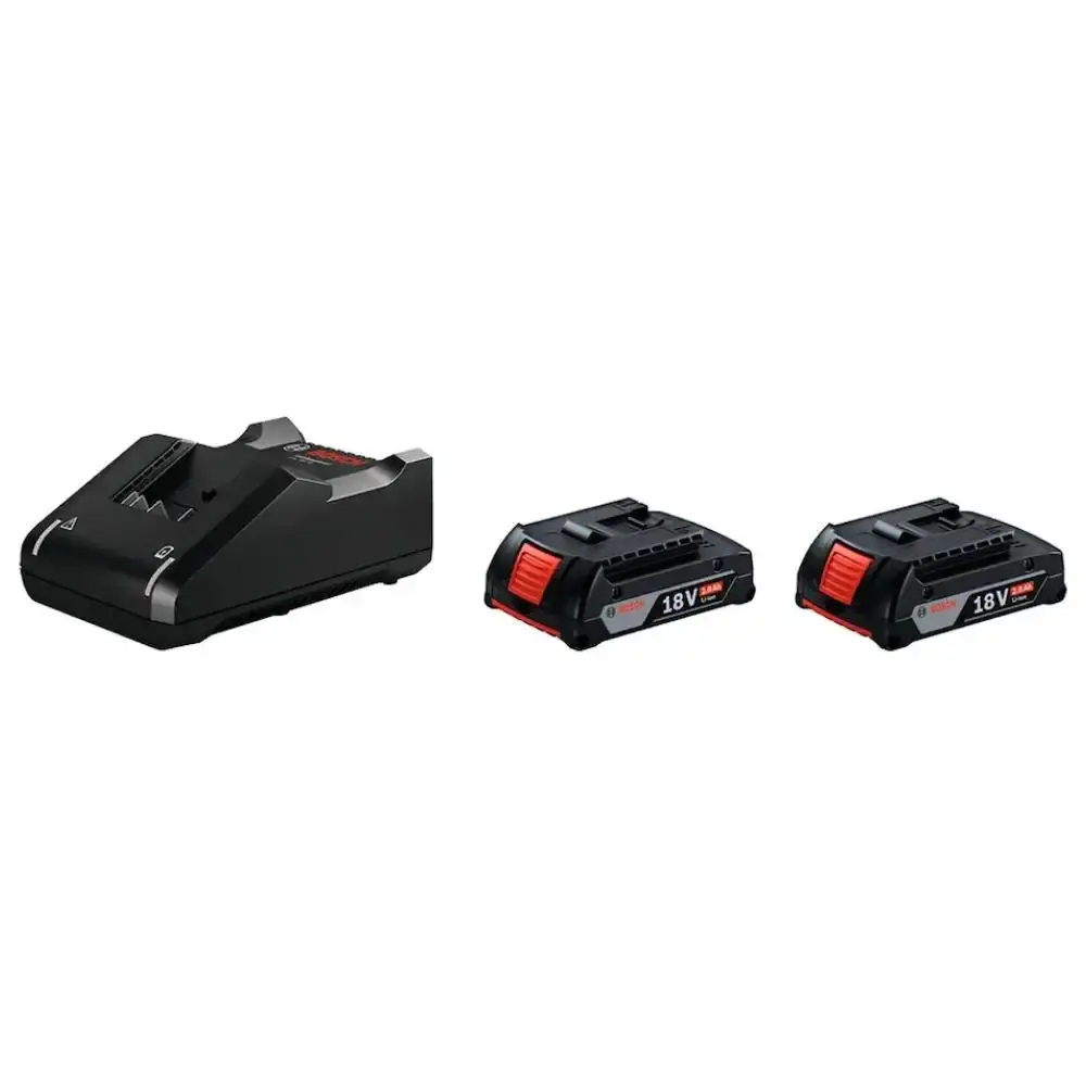 Parafusadeira furadeira de impacto a bateria 18V 2,0AH 2 baterias e carregador GSB 18V65 Bosch — fotografia 5