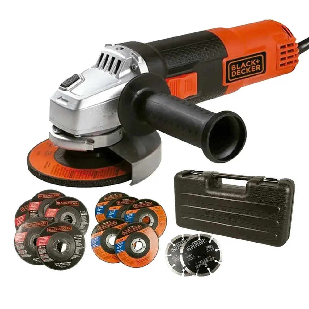 Esmerilhadeira angular 4.1/2 820W G720 blackdecker Black & Decker — fotografia 6