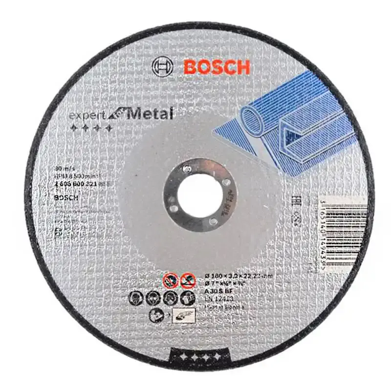 Disco de corte 7 pol 2 telas furo 7/8 pol expert 2608600321000 Bosch — fotografia de referência