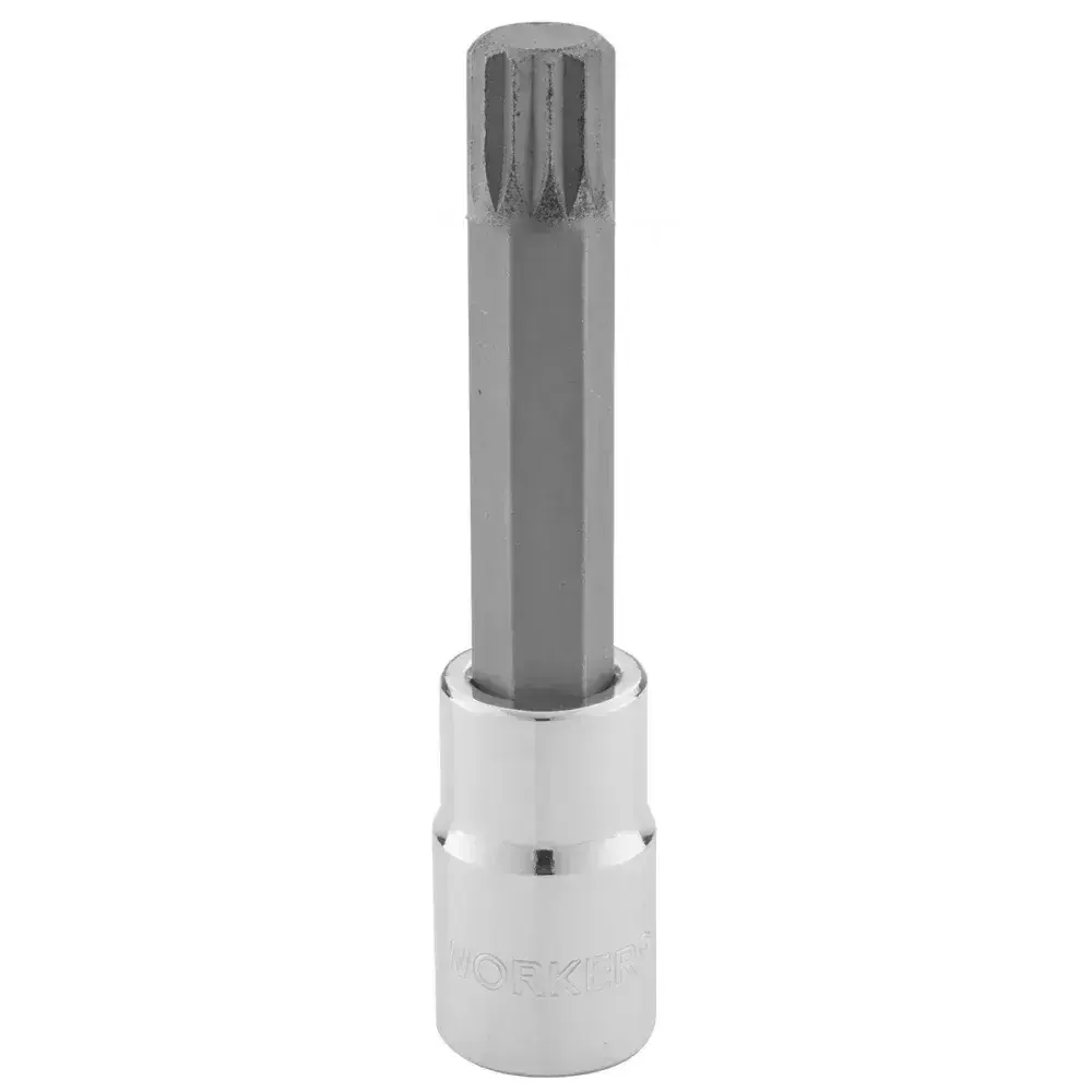 Chave soquete LG1/2 multidentada M-6 Worker — fotografia de referência