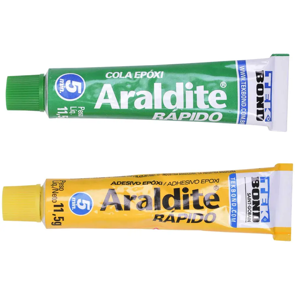Adesivo epóxi Araldite rápido 23G tekbond
