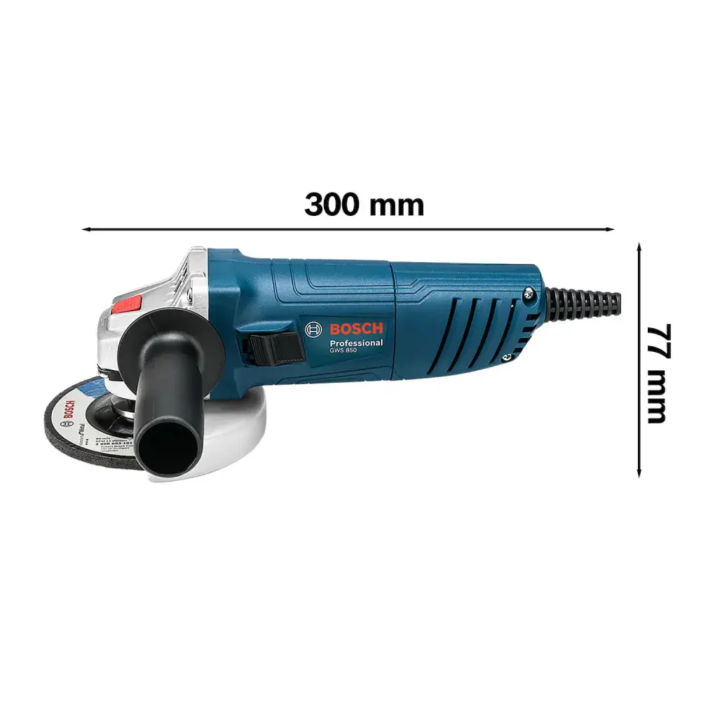 Conjunto martelete perfurador gbh 2-24 d e esmerilhadeira gws 850 127V Bosch — fotografia 9