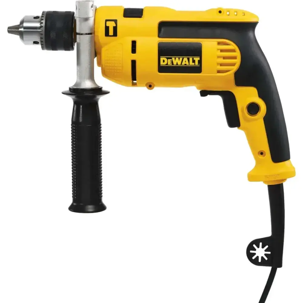 Kit furadeira de impacto com 5 brocas 1/2 750W Dewalt — fotografia 2