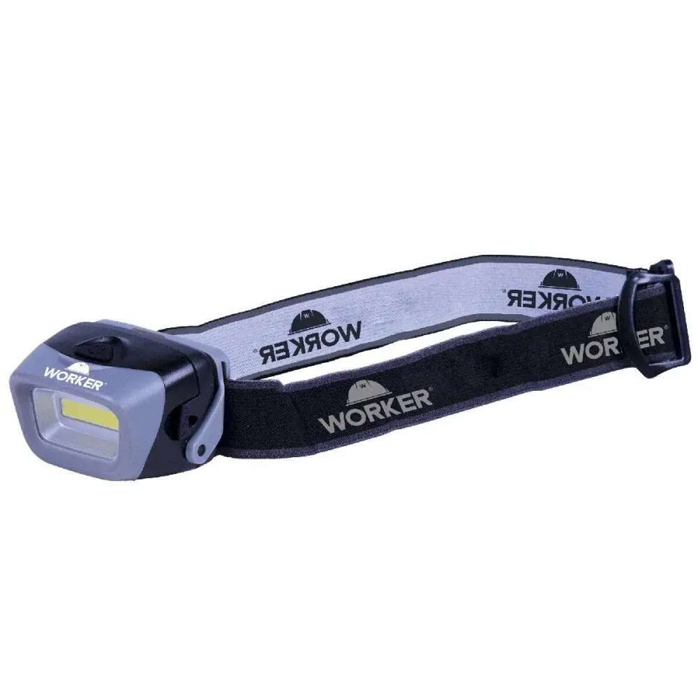 Lanterna para cabeça led cob lcw 120 Worker — fotografia de referência