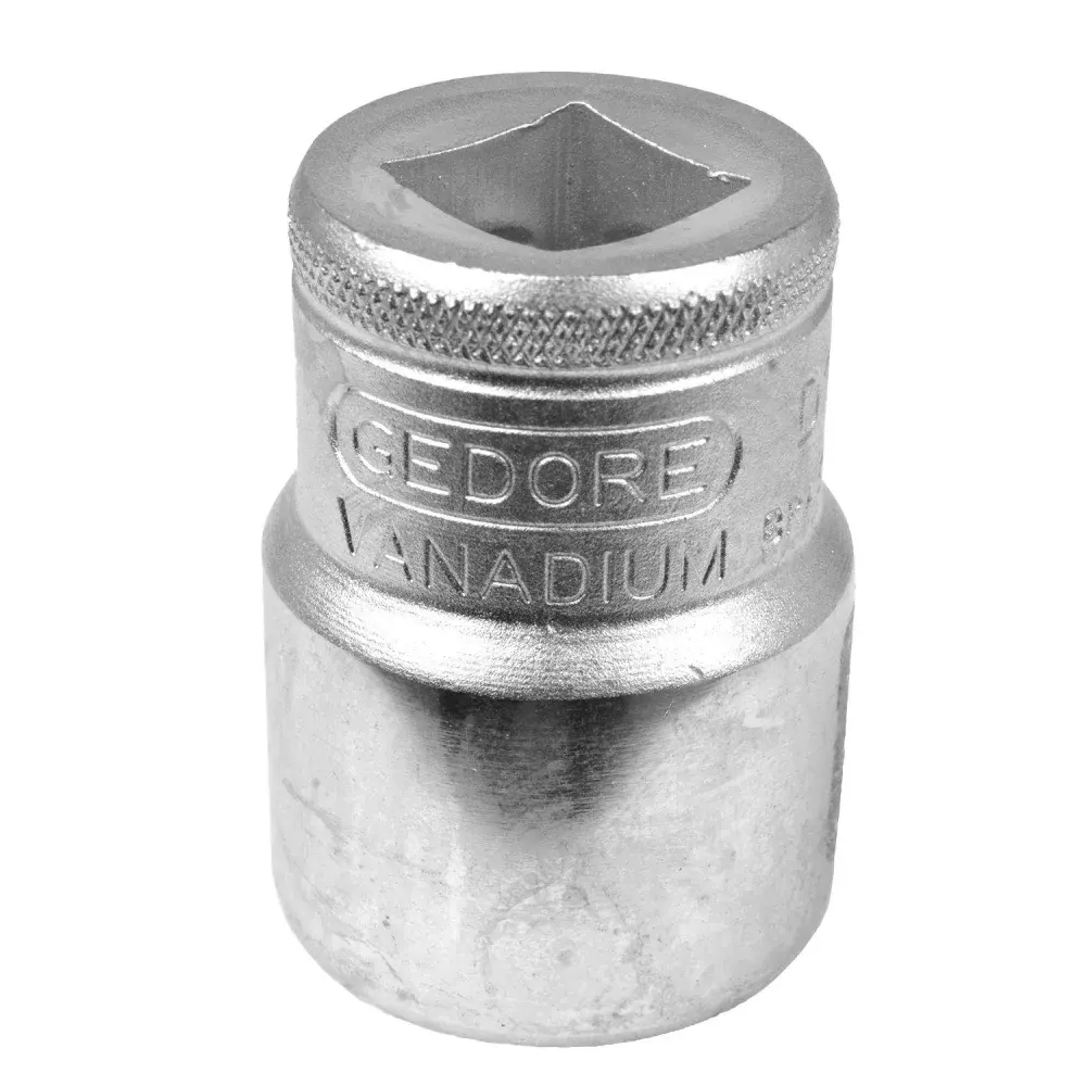 Chave soquete estriado 22 mm encaixe 1/2 Gedore — fotografia 3