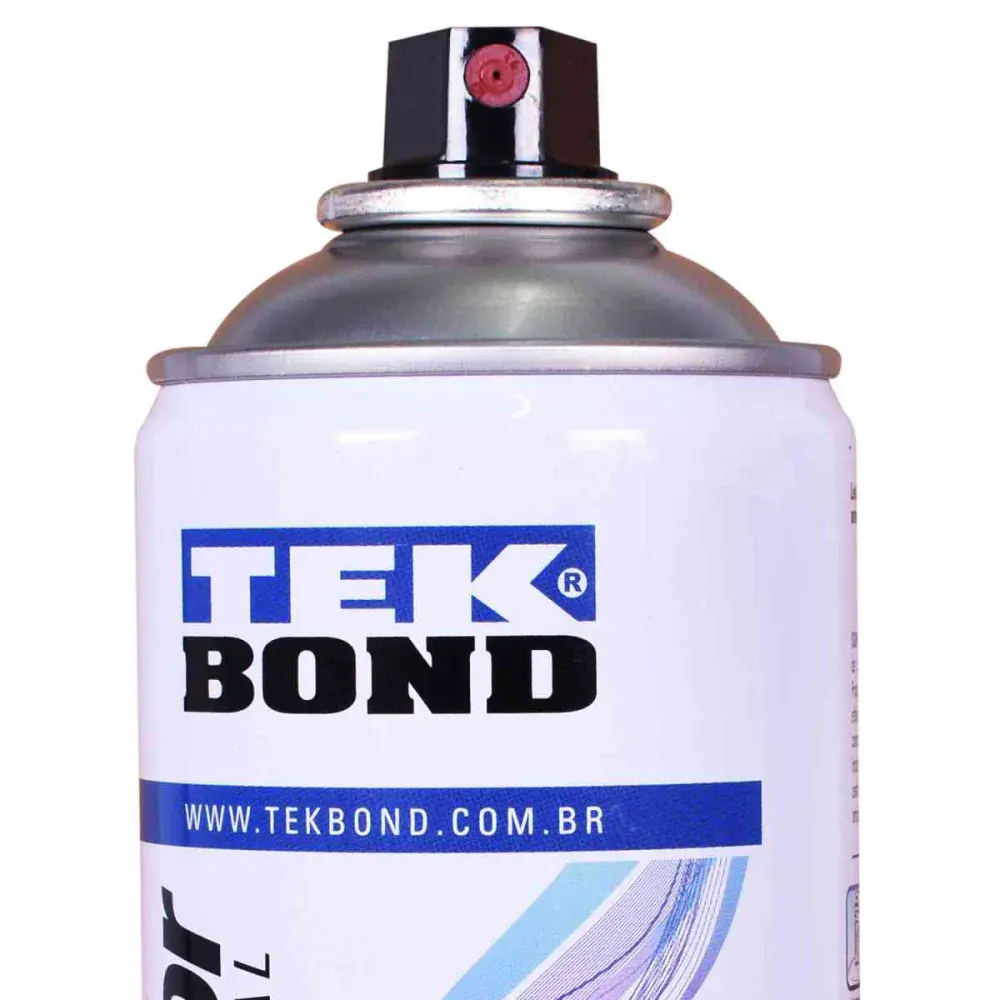 Tinta spray uso geral platina 350ML Tekbond — fotografia 4