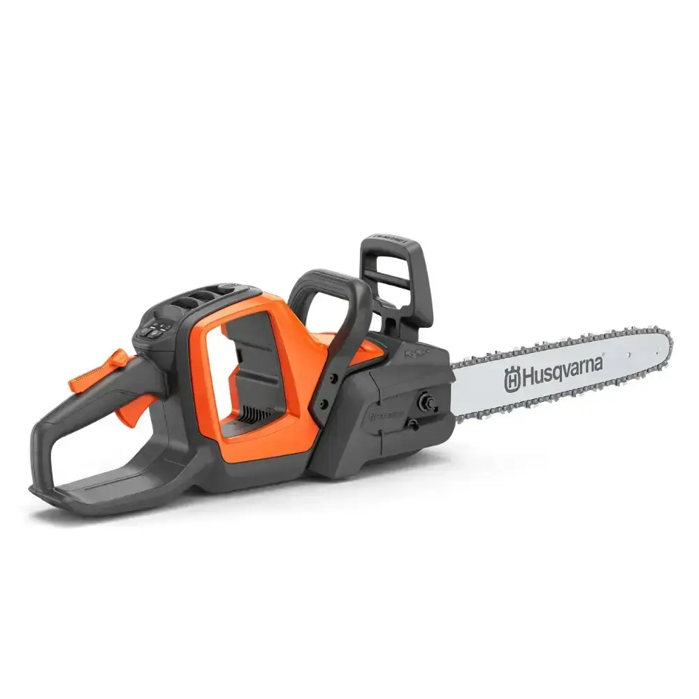 Motosserra 36V 242I com bateria 10AH e carregador Husqvarna — fotografia 5