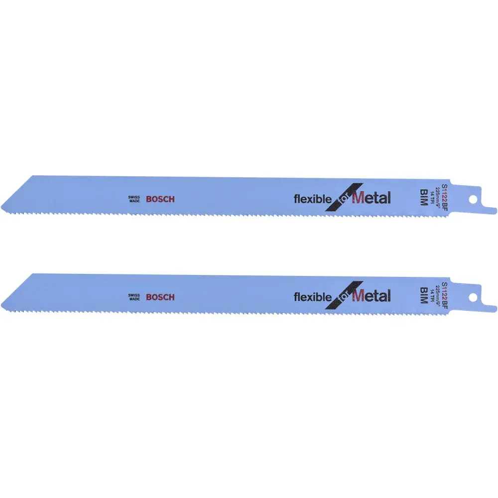 Lâminas de serra sabre s 1122 bf bimetal Bosch – 2 peç
