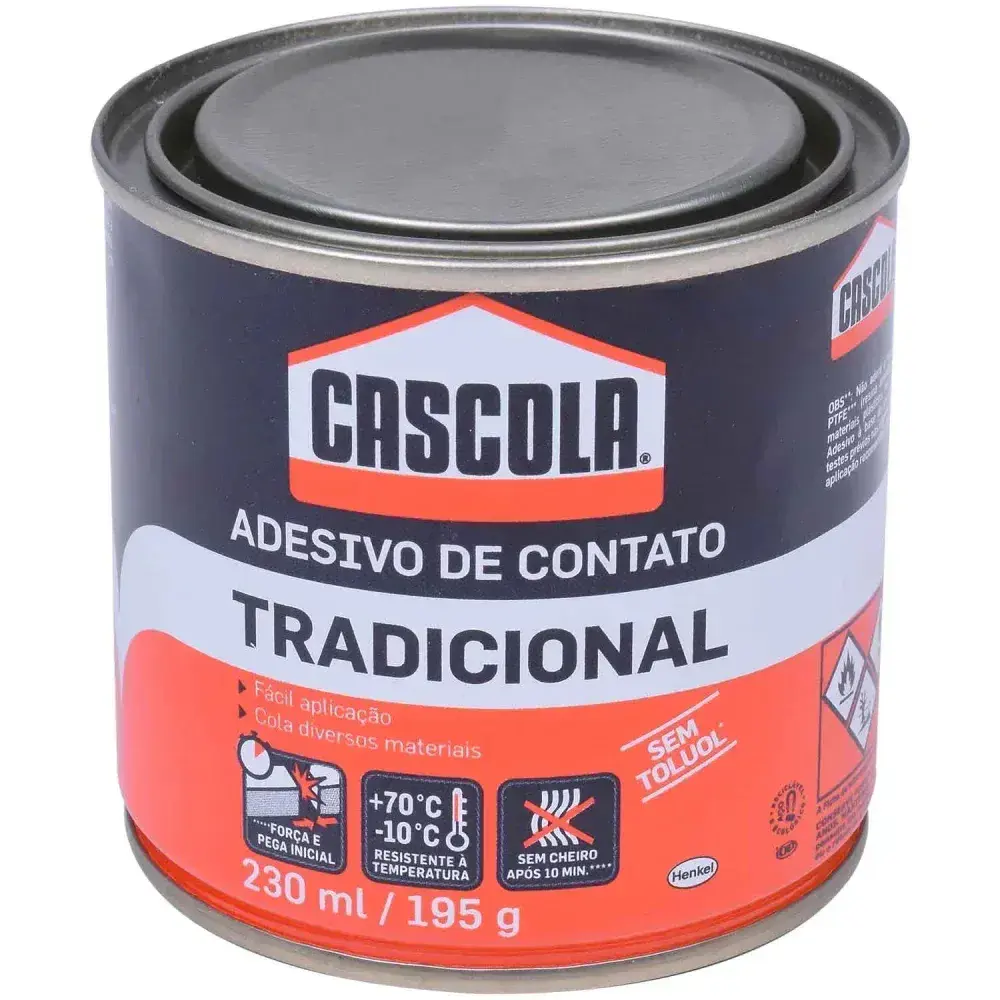 Cascola tradicional sem toluol 195G Henkel — fotografia 7
