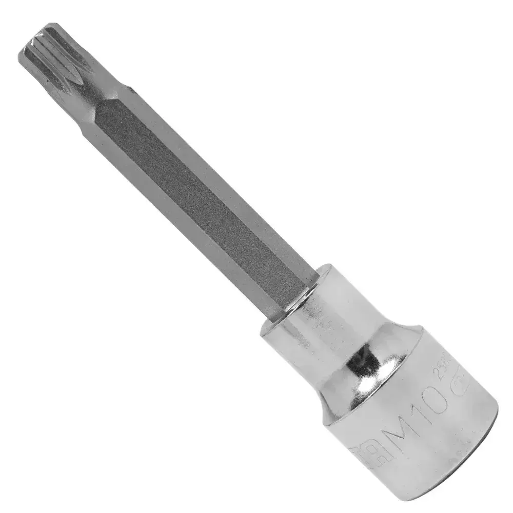 Soquete multidentado longo 10 mm encaixe 1/2 Sata ST25804SC — fotografia 7