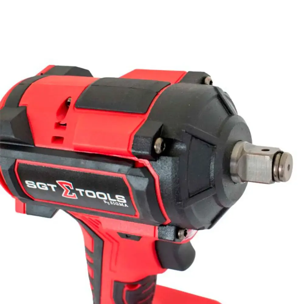 Chave de impacto 1/2 POL 21V com 2 baterias carregador bivolt SGT-7502A Sigma — fotografia 6