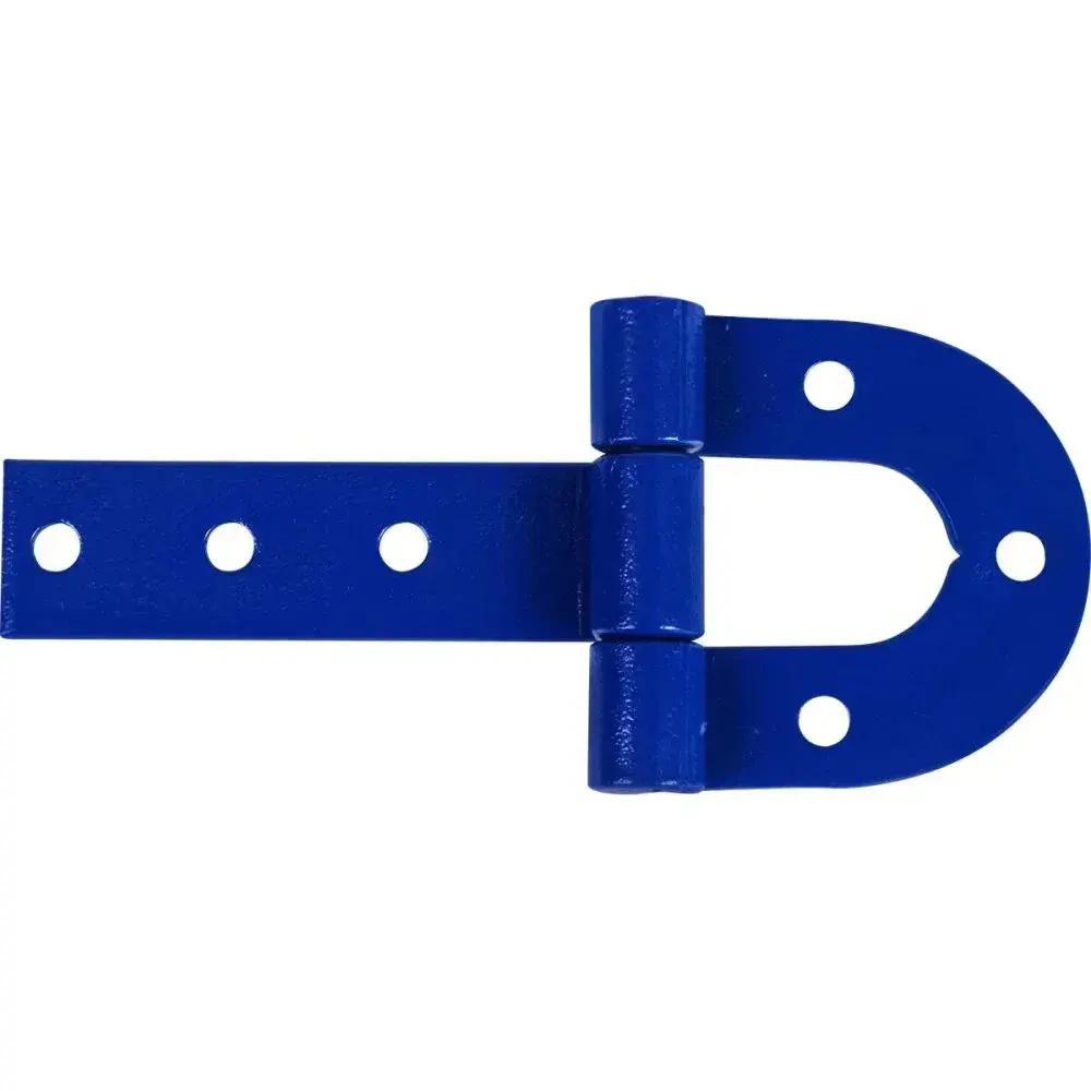 Dobradiça de porteira modelo C08 na cor azul da Kala — fotografia 3