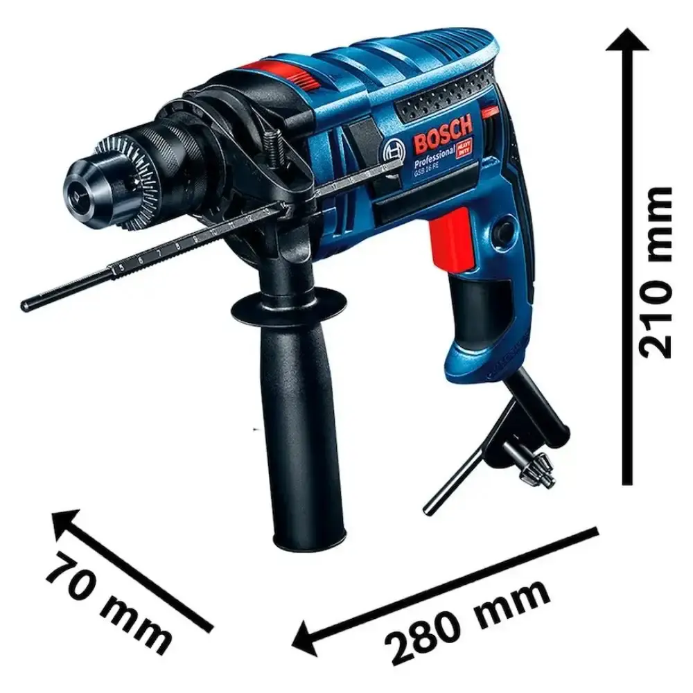 Furadeira de impacto 1/2 POL 850W e kit de pontas 33 peças Bosch 220 V — fotografia 6