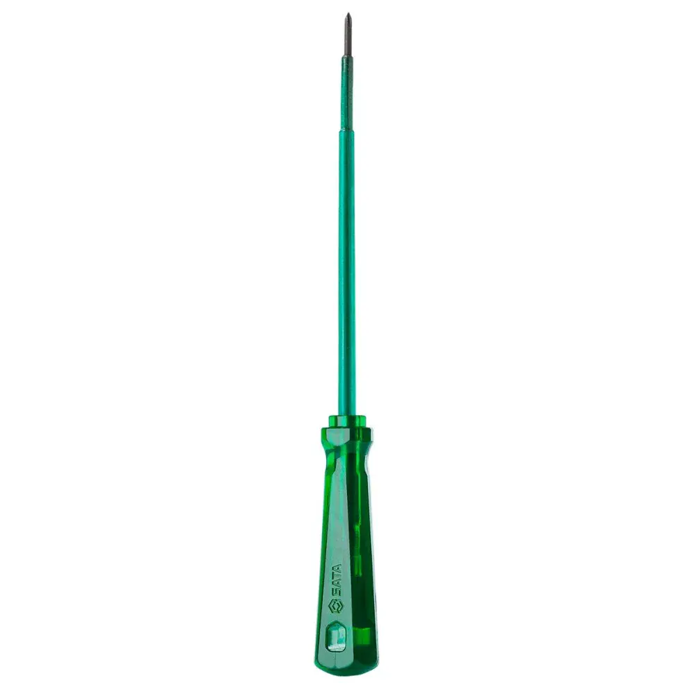 Chave phillips isolada com cabo pvc 1/8X6” Sata — fotografia de referência