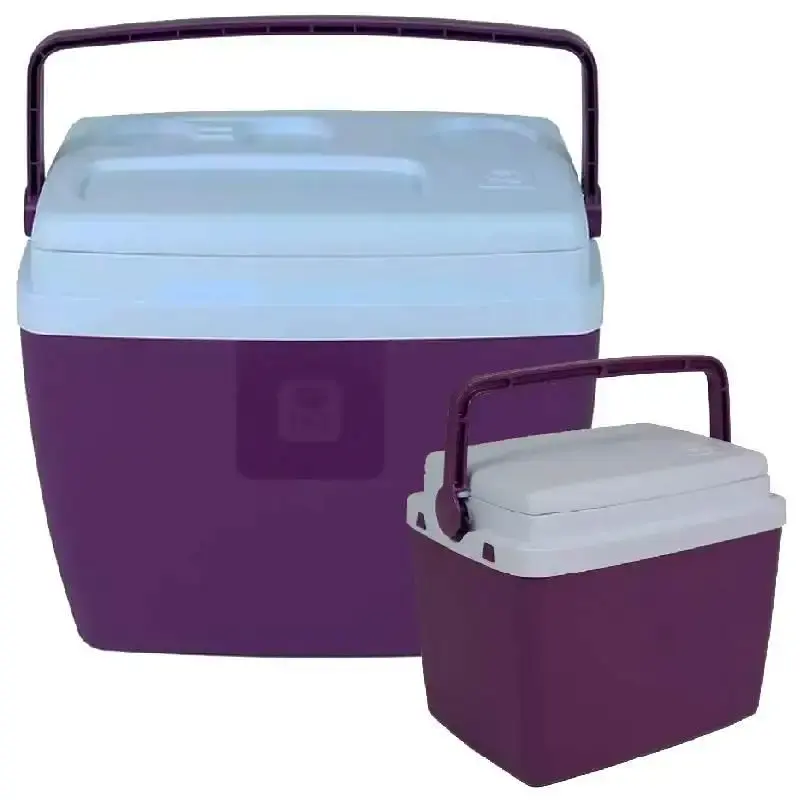 Caixa térmica 26 litros + caixa térmica 6 litros açaí BEL