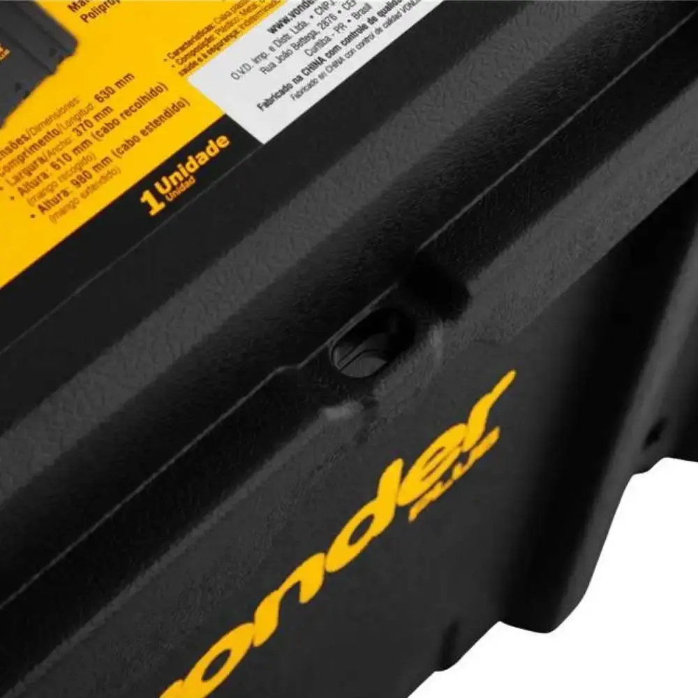 Caixa plástica para ferramentas com rodas CRV-700 Vonder — fotografia 10