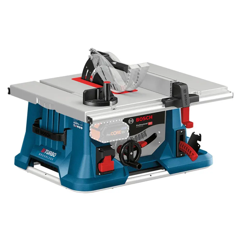 Serra de mesa a bateria gts 18V-216 18V Bosch — fotografia de referência
