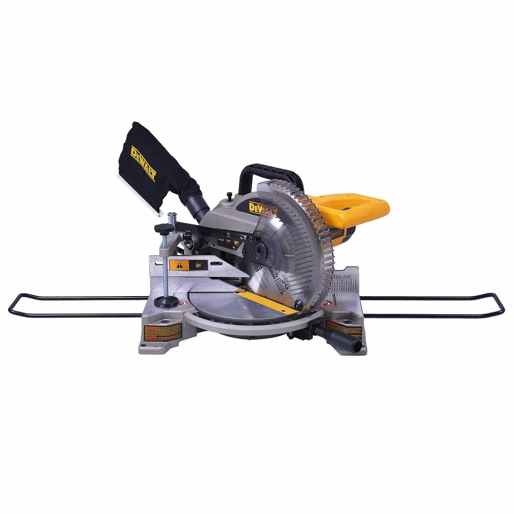 Serra de meia esquadria com coletor de pó 10 1650W 127V Dewalt — fotografia 5
