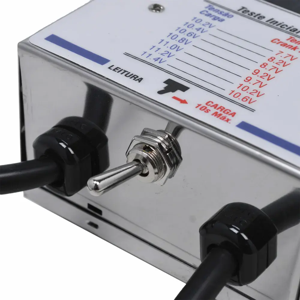 Teste de bateria modelo alternador com 500A da Planatc — fotografia 4