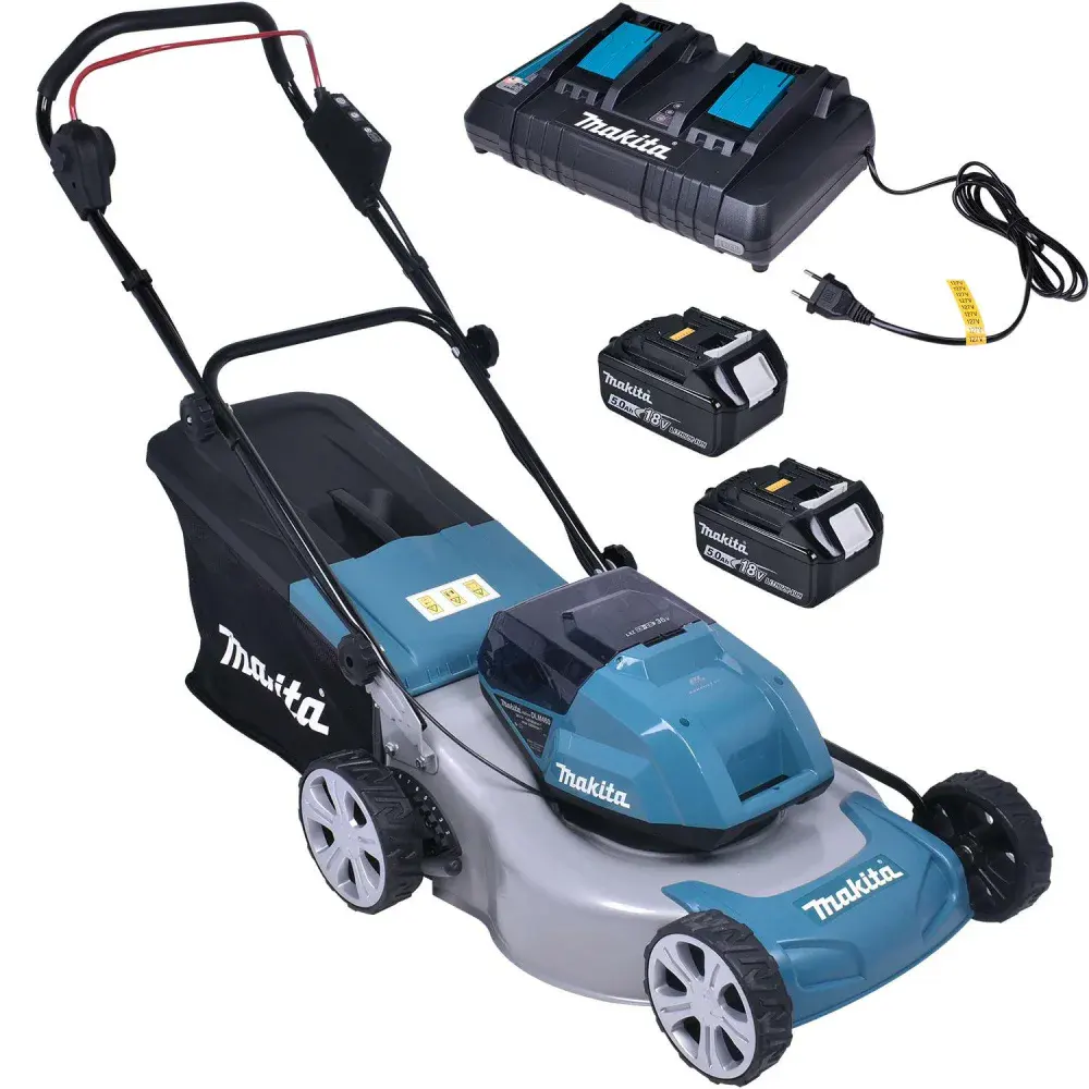 Cortador grama 460MM a bateria 36V carregador 127V Makita