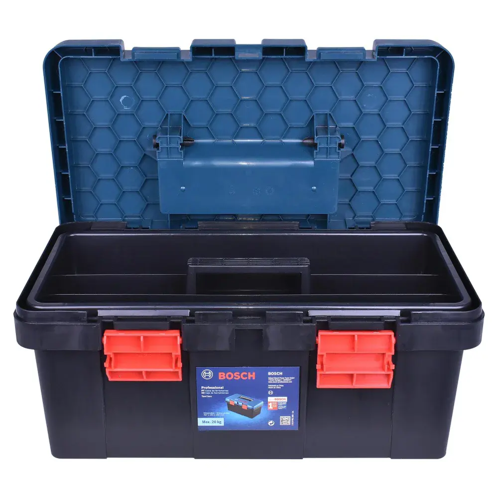 Caixa plástica para ferramentas 427 x 197 x 232 mm Bosch — fotografia 4