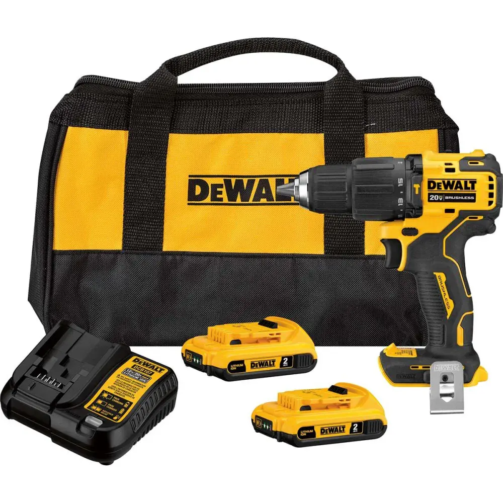 Parafusadeira furadeira de impacto a bateria 1/2 20V Dewalt — fotografia de referência