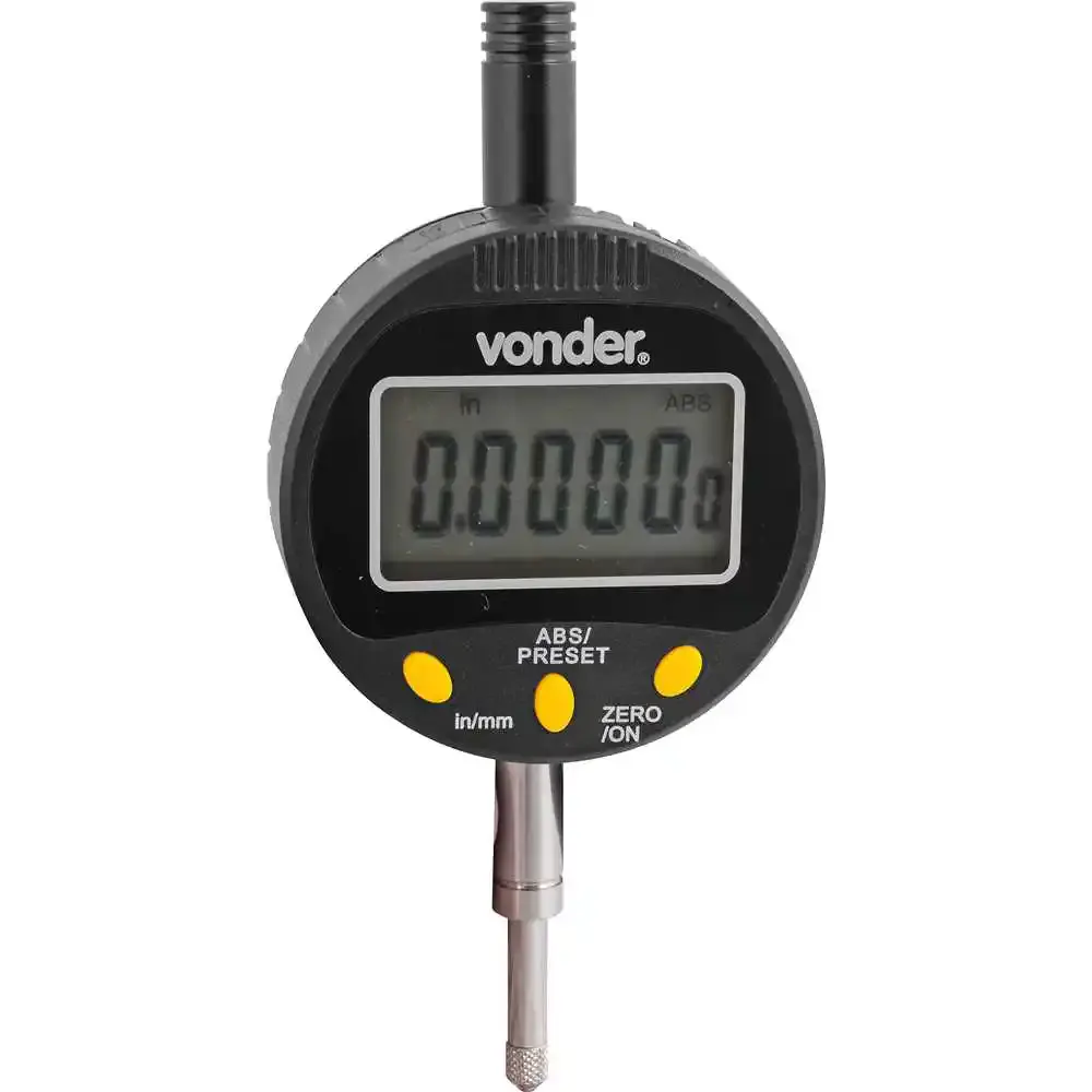 Relógio comparador digital 0,001MM RD-100 Vonder — fotografia 4