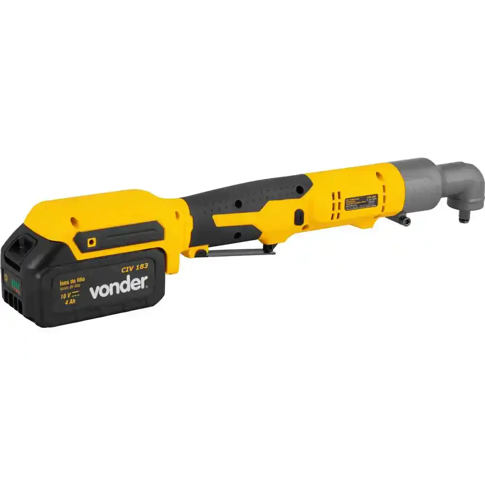 Chave de impacto angular bateria 18V encaixe 3/8POL CIV-183 Vonder — fotografia 5