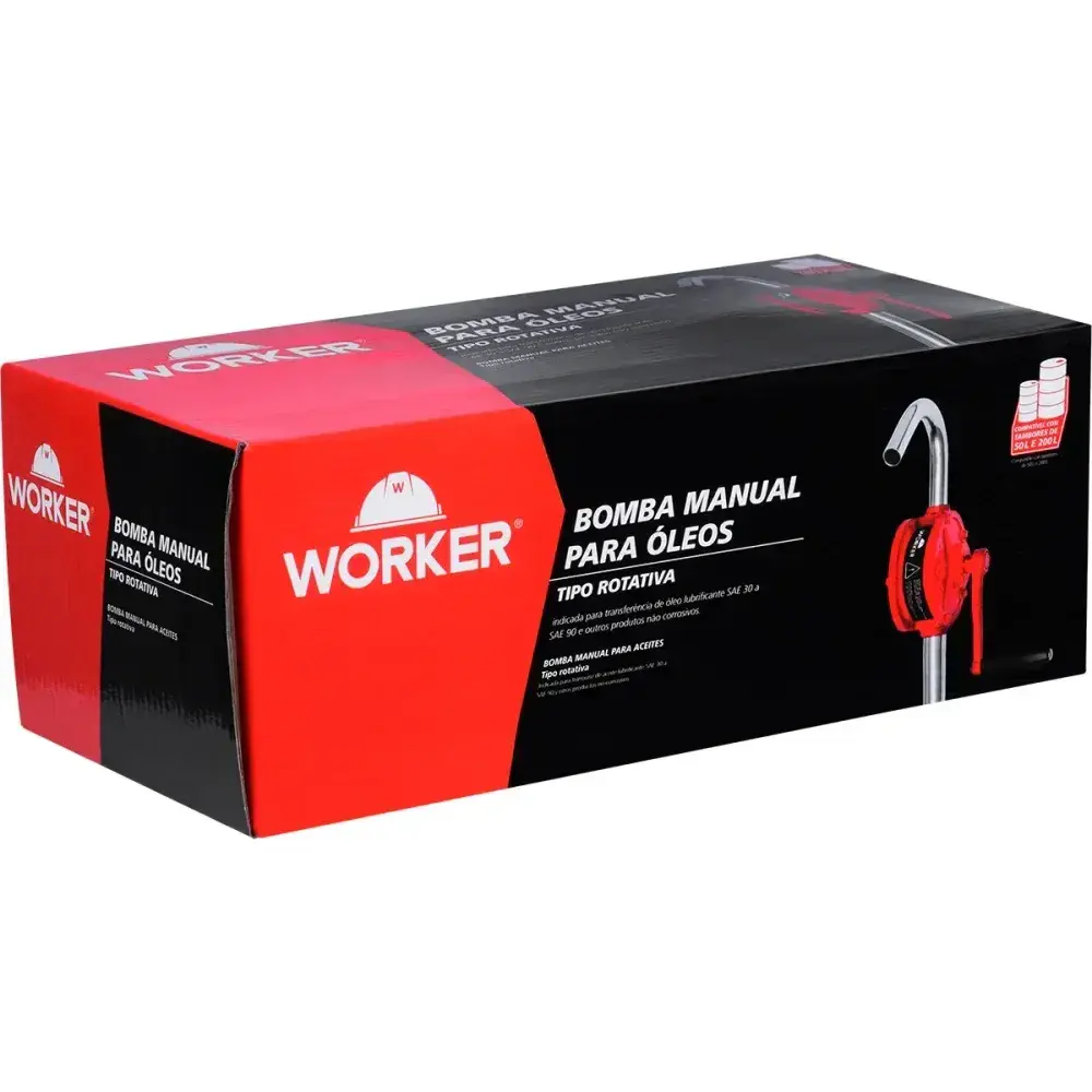 Bomba manual rotativa para transferência de óleo Worker — fotografia 10