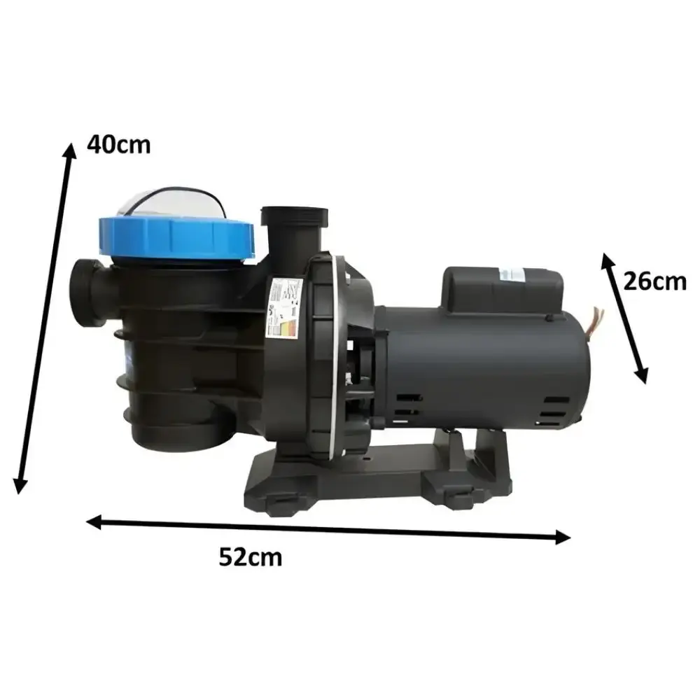 Moto bomba para piscina bm 50 mono 1/2 cv motor weg sodramar Filter — fotografia 4