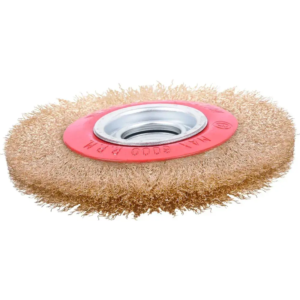 Escova circular com bucha 1/2 12,70MM 6.000RPM Worker — fotografia 4