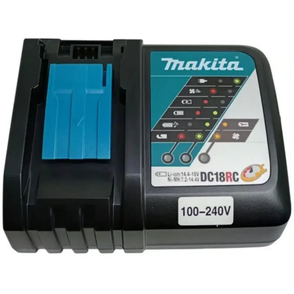 Serra mármore 4,3/8POL com bateria 18V 3,0AH e carregador bivolt Makita — fotografia 4