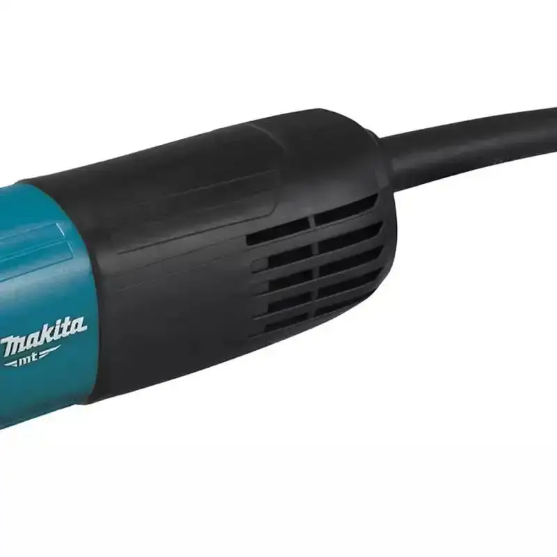 Esmerilhadeira angular 4.1/2 POL 720W profissional M9507B Makita MT + kit discos 220 V — fotografia 5