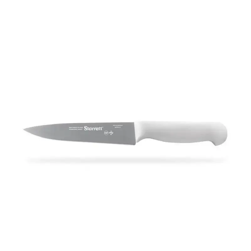 Kit de facas chef com cutelo branco BKK-6W1 com 6 peças Starrett — fotografia 3