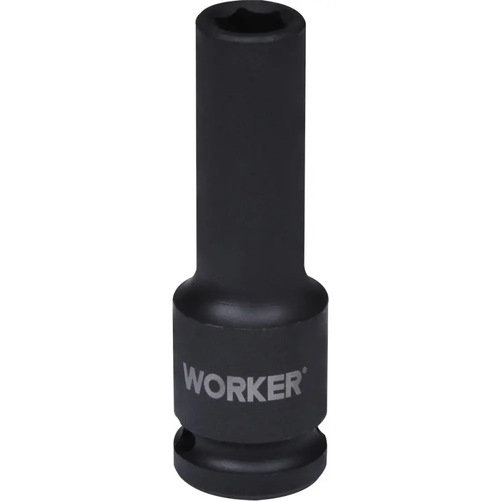 Soquete sextavado de impacto longo encaixe 1/2 10MM Worker — fotografia de referência