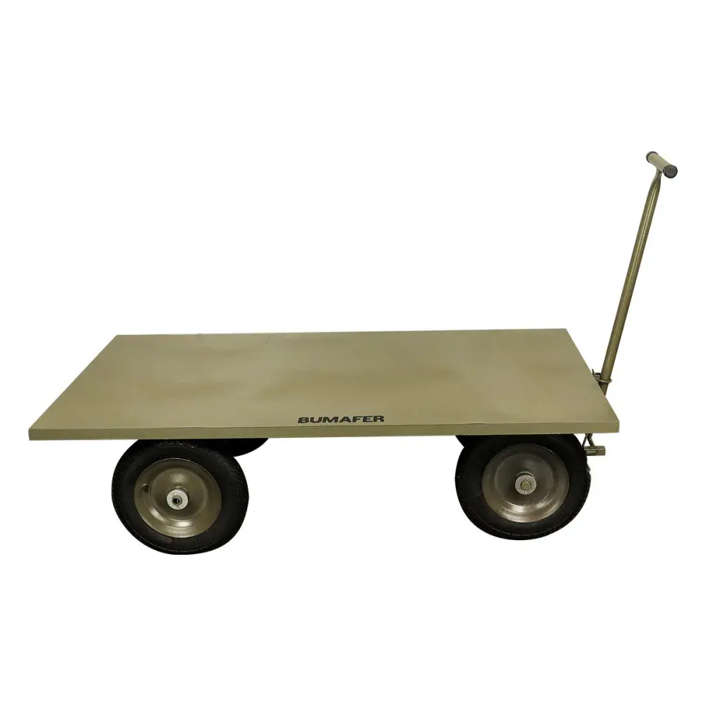 Carro plataforma aço 1500X800MM 800KG Bumafer — fotografia 4